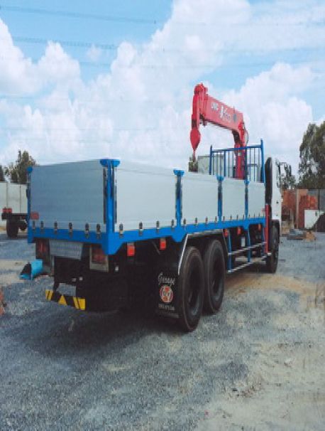 GIÁ XE TẢI HINO 3 CHÂN GẮN CẨU UNIC 5 TẤN 6 KHÚC 1