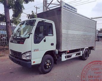 GIÁ XE ISUZU 1.9 TẤN THÙNG KÍN BỬNG NÂNG 0