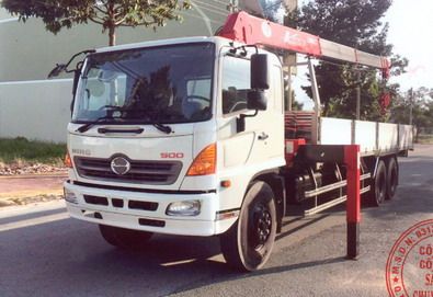 BÁN XE HINO 3 CHÂN GẮN CẨU UNIC 5 TẤN 5 KHÚC 0