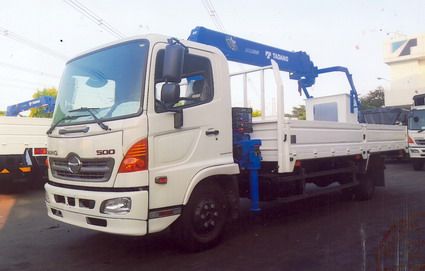 GIÁ XE TẢI HINO 6.4 TẤN GẮN CẨU TADANO 3 TẤN 6 KHÚC 0