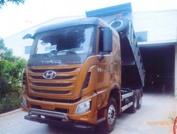 XE HYUNDAI TRAGO 3 CHÂN BEN 10 KHỐI 0