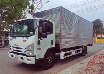 BẢN GIÁ XE TẢI ISUZU 6 TẤN THÙNG KÍN INOX 0